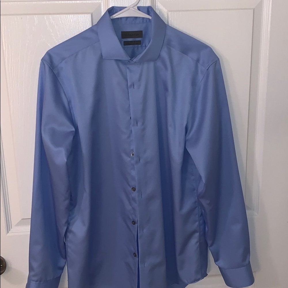 Men’s Blue Dress Shirt